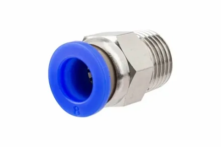 Фитинг с быстросьёмом 8мм (большой) /25шт