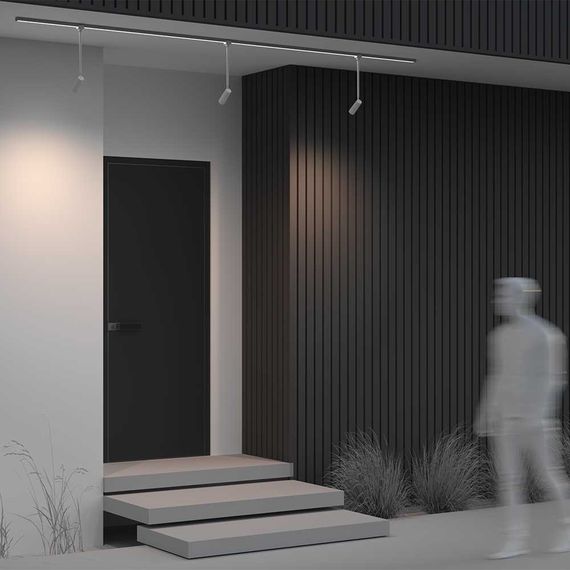 Уличный трековый светильник Maytoni Outdoor O-TR01-2-P-8WW3K