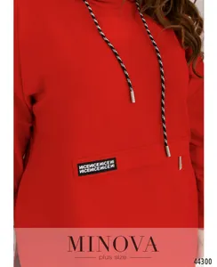 Костюм 17-249-черный-красный Minova