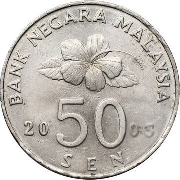 50 сен 1989-2011 Малайзия