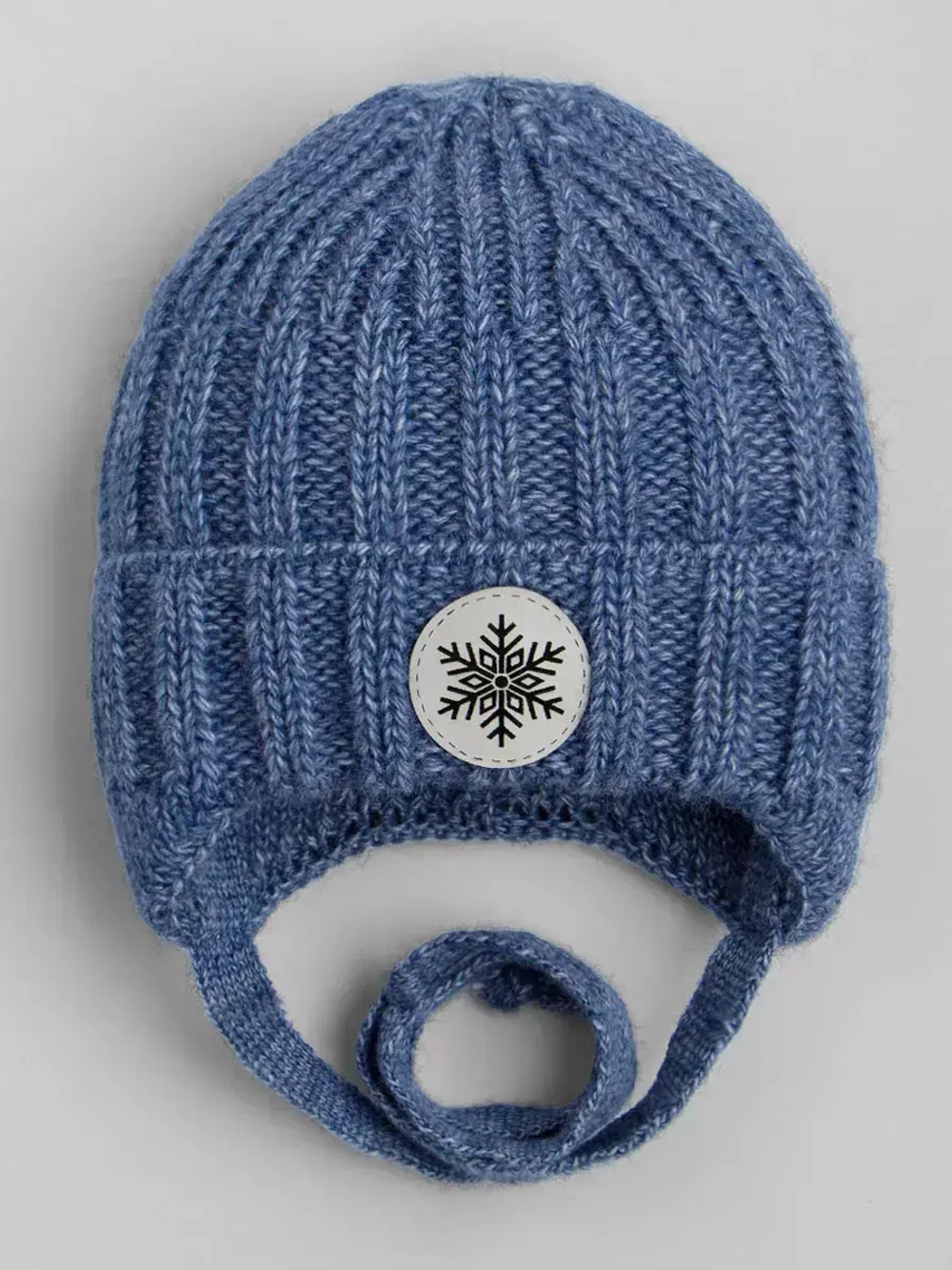 Шапка зимняя вязаная для малышей