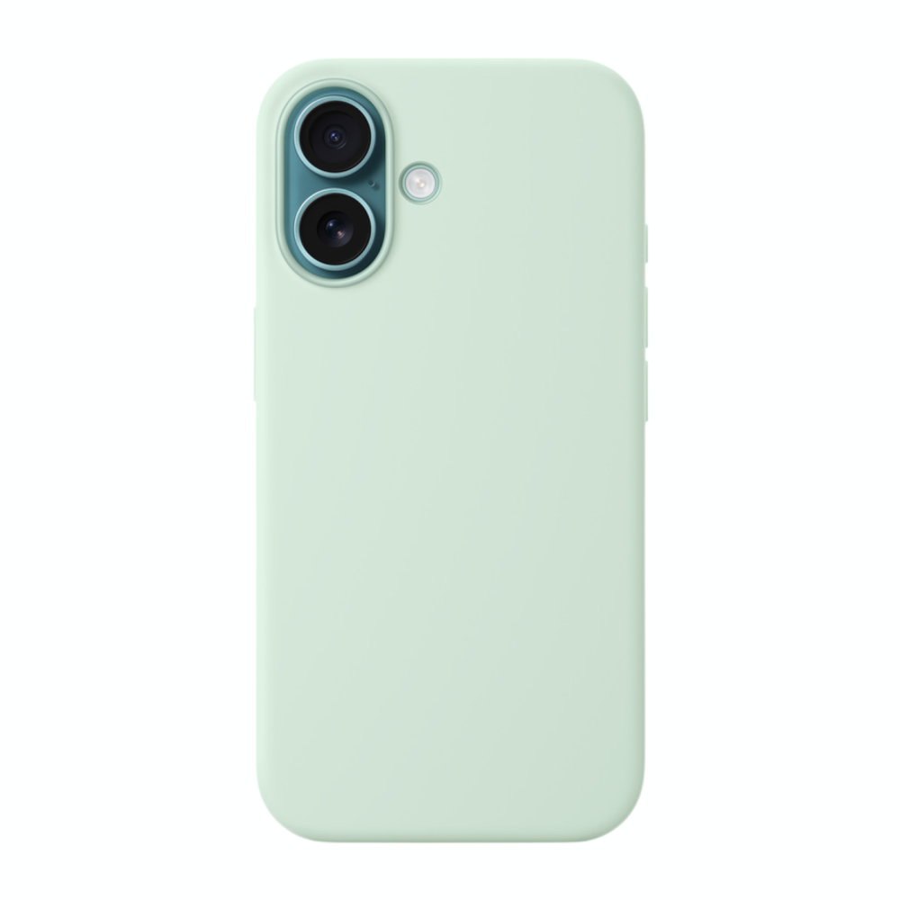 Силиконовый чехол MagSafe Apple Silicone Case для iPhone 16, Аквамарин