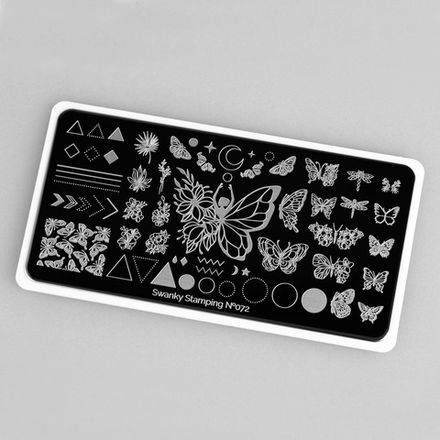 Swanky Stamping Пластина для стемпинга 072
