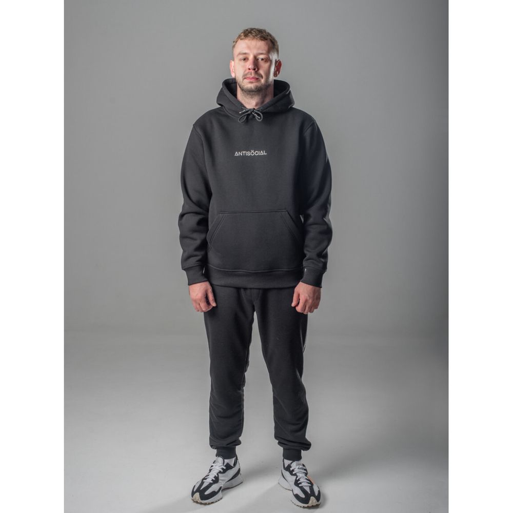 Худи Antisocial Basic Черный