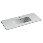 CN7030 Раковина мебельная накладная Compact 910x395x170, цвет белый