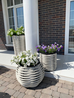 Вазон бочонок