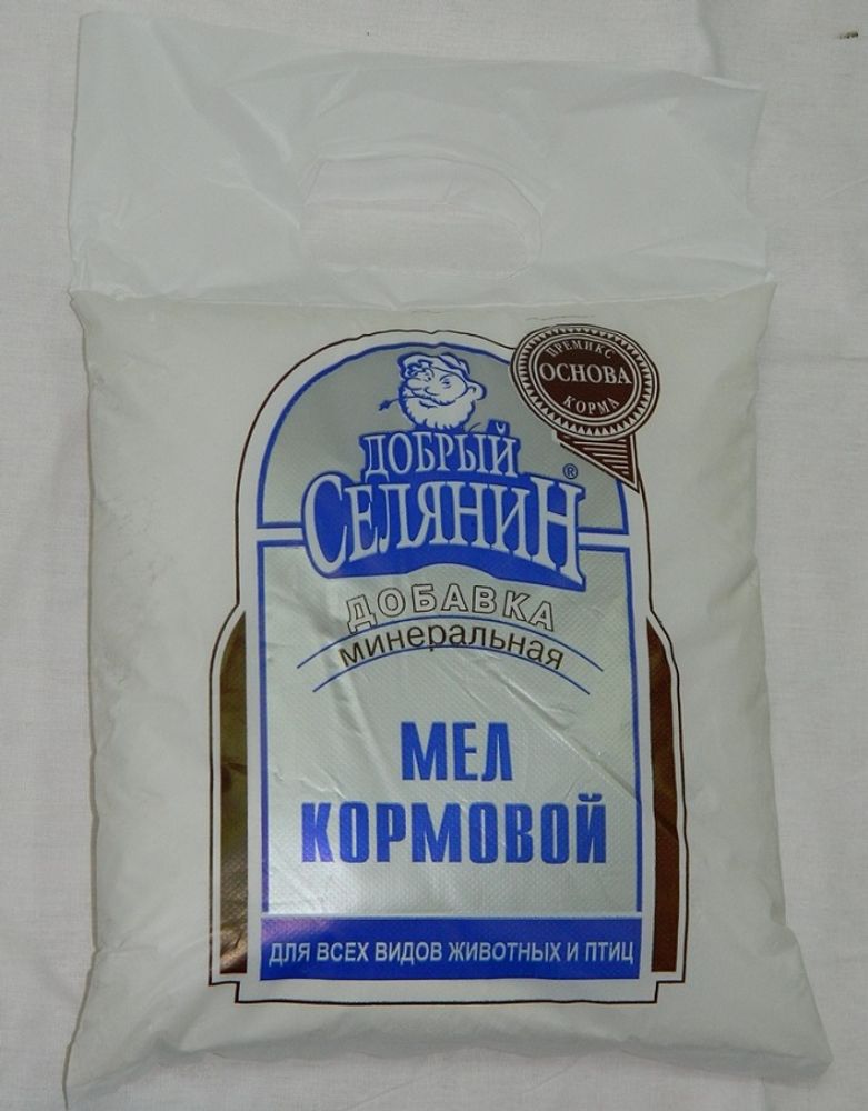 Мел кормовой 2,5кг Добрый селянин