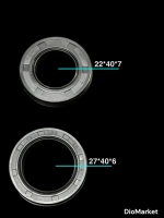 сальники (набор) на сузуки летс (коленвал, редуктор)