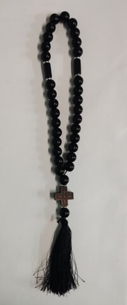 Четки 30 зерен из нитки, плетеные (LSE-17) (Сев)