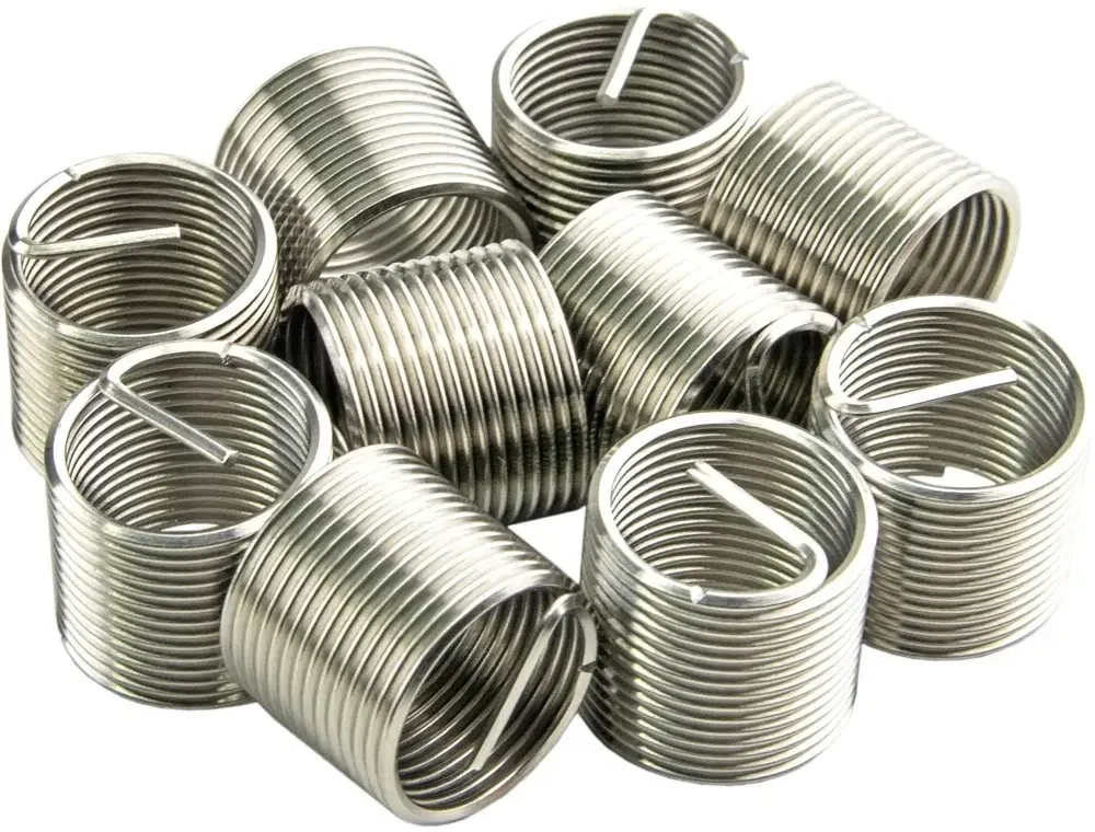 Вставка резьбовая для восстановления резьбы M12 х 1.25 мм., 10 штук, ZIPMEND