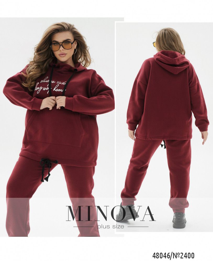 Костюм 2400-бордо Minova