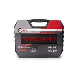 Набор инструментов 82пр. 1/2'',1/4''(6гр.)(4-32мм) Profi FORCEKRAFT FK-4821-5