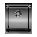 Мойка Omoikiri Tadzava 39-U/I-GM нерж. сталь | Вороненая сталь