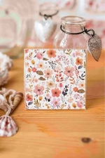 Мини-открытка «Цветочная» Mi079