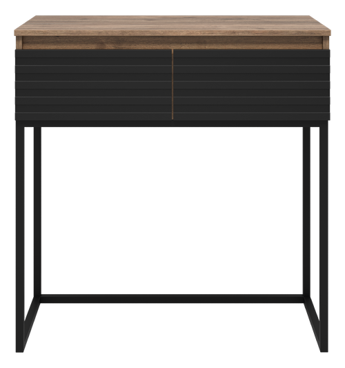 Консоль Brevita Dakota 80 на металлокаркасе (черная)