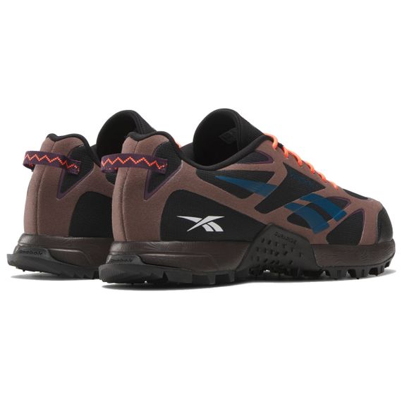 reebok Беговые кроссовки Низкие Черно-зеленые Унисекс