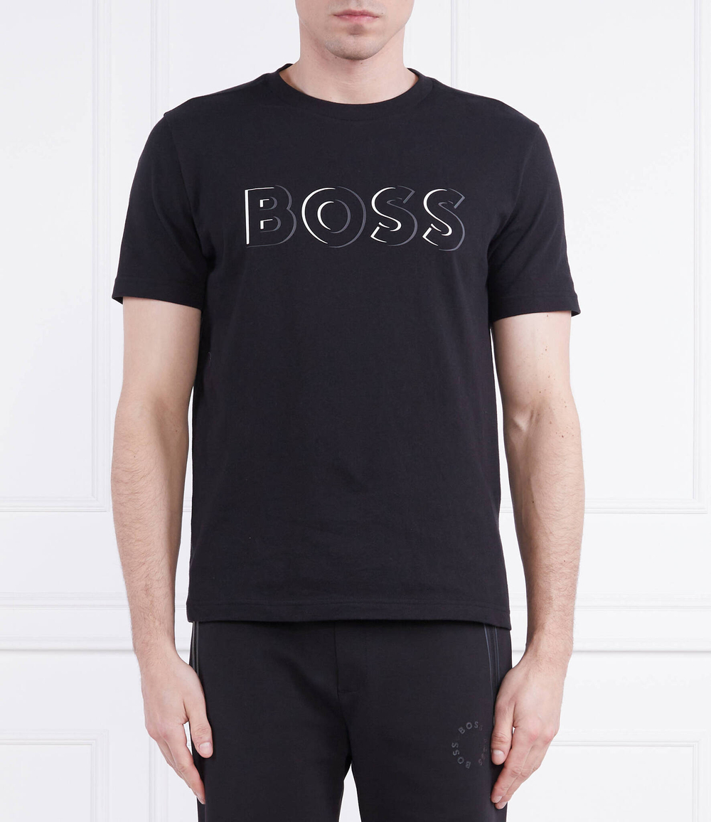 футболка tee 5 BOSS GREEN - черный(50483768)