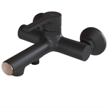 Смеситель для ванны 35k MIXLINE ML23-01 "Round Black"