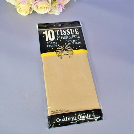 Тишью 50*66см (10л) КРАФТОВАЯ