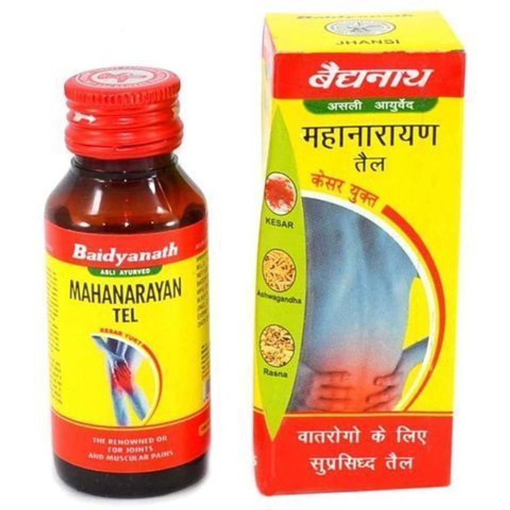 Масло Baidyanath Mahanarayan Tel массажное, 100 мл