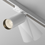 Трековый однофазный светодиодный светильник диммируемый Maytoni Unity Focus LED TR021-1-12W3K-W-D-W