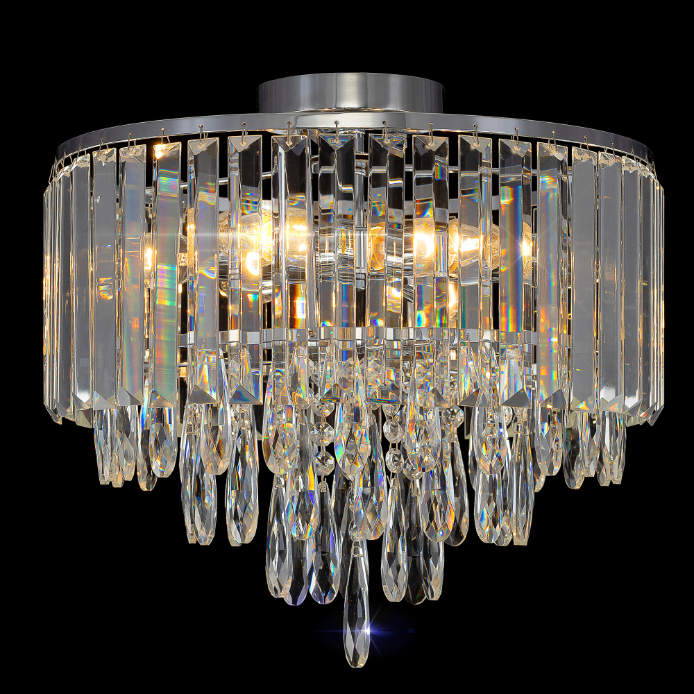 Citilux LEONNA CL320161 Люстра хрустальная Хром