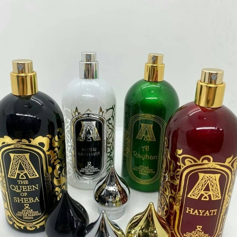 Attar Collection Musk Kashmir 100ml edp (Коробка парфюма без слюды, парфюм новый, распаковка для фото)