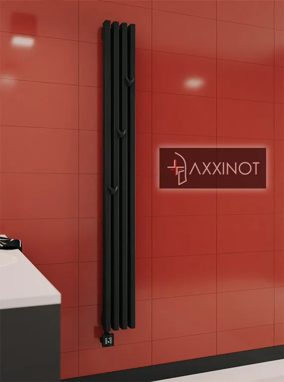 Axxinot Cardea 60х30 VE - вертикальный электрический трубчатый радиатор высотой 1750 мм