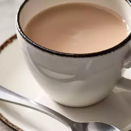 Чашка чайная «Чакоул Дэппл» фарфор 285мл D=95мм белый,черный