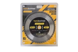 Диск пильный по металлу 255 мм, 48 зубьев HANSKONNER H9022-255-30-48S, диск по стали