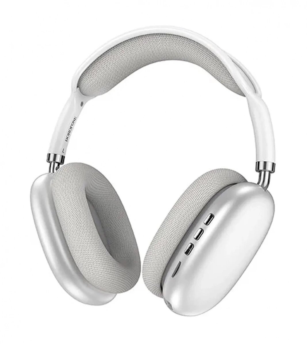 Беспроводные наушники Borofone BO22 Plus Elegant BT, Silver