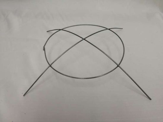 Каркас поминальник малый полукруглый