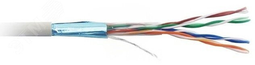 Витая пара F/UTP кат 5e 4х2х0.46 AWG24 Light PVC IN