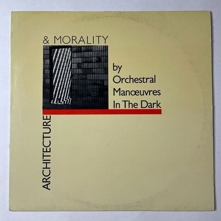 Винтажная виниловая пластинка LP Orchestral Manoeuvres In The Dark Architecture and Morality (Canada 1981)