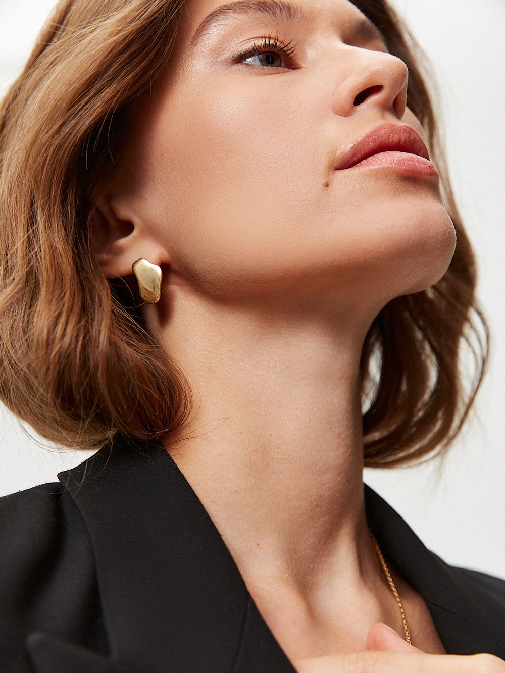 Серьги Mirrors kv-2-001, позолота