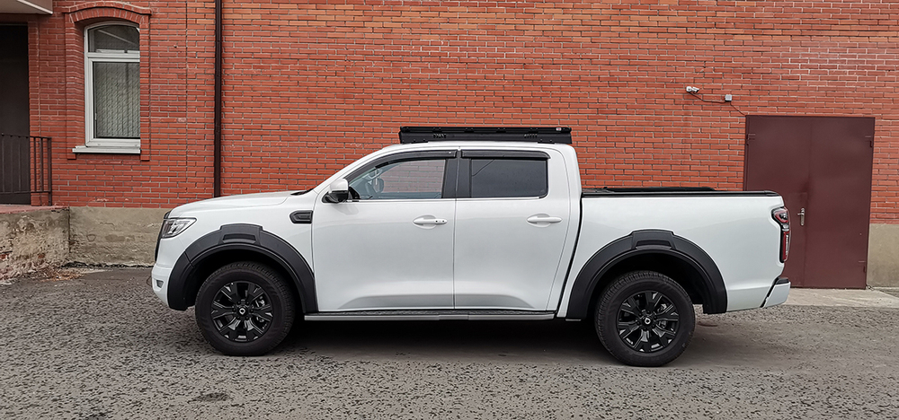 Багажник экспедиционный (платформа) алюминиевый 1250x1420 мм Great Wall Poer (с крепежом) РИФ