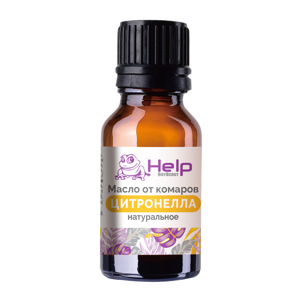Масло эфирное HELP 15мл Цитронелла