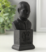 Бюст декоративный «Путин В.В.», гипсовый, 12×6 см, графит 10930118