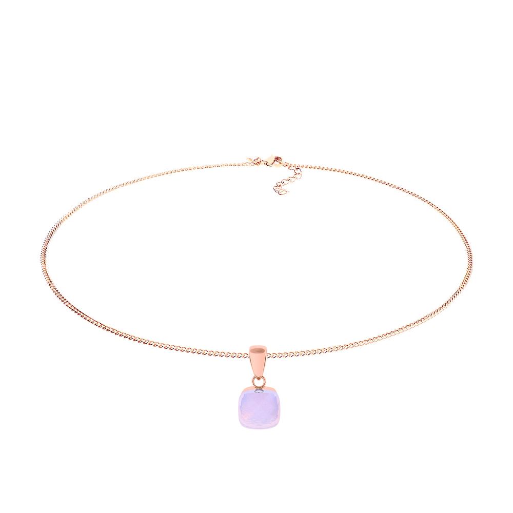 Колье Qudo Firenze rose water opal 400314.1 R/RG