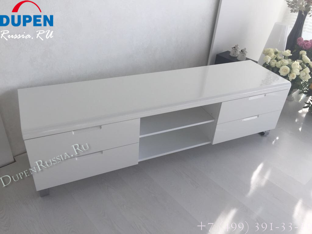 Тумба DUPEN TV 602 белая