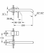 Смеситель для раковины Grohe Essence New 19967GN1 холодный рассвет матовый