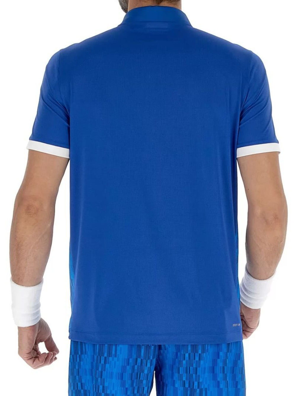 Мужское теннисное поло Lotto Tech IV D3 - небесный