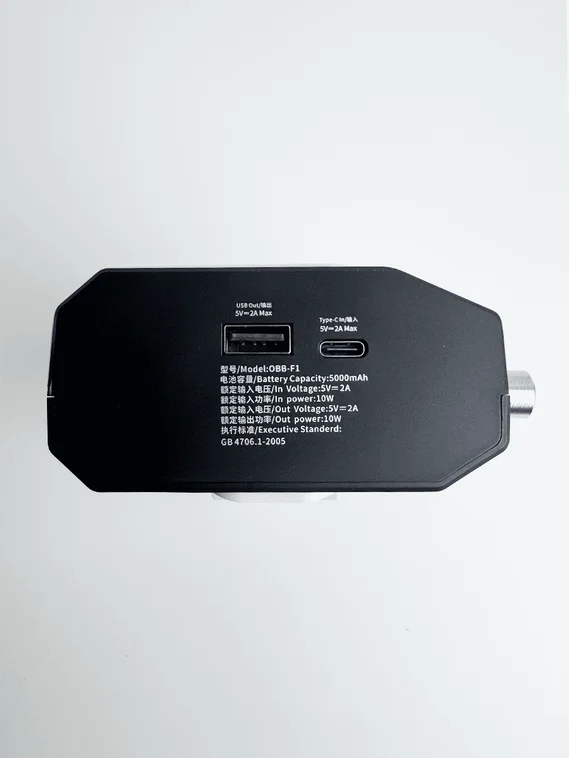 Кулер OBB-F1 с охлаждением на пояс с ремнем 5000 mAh (White)