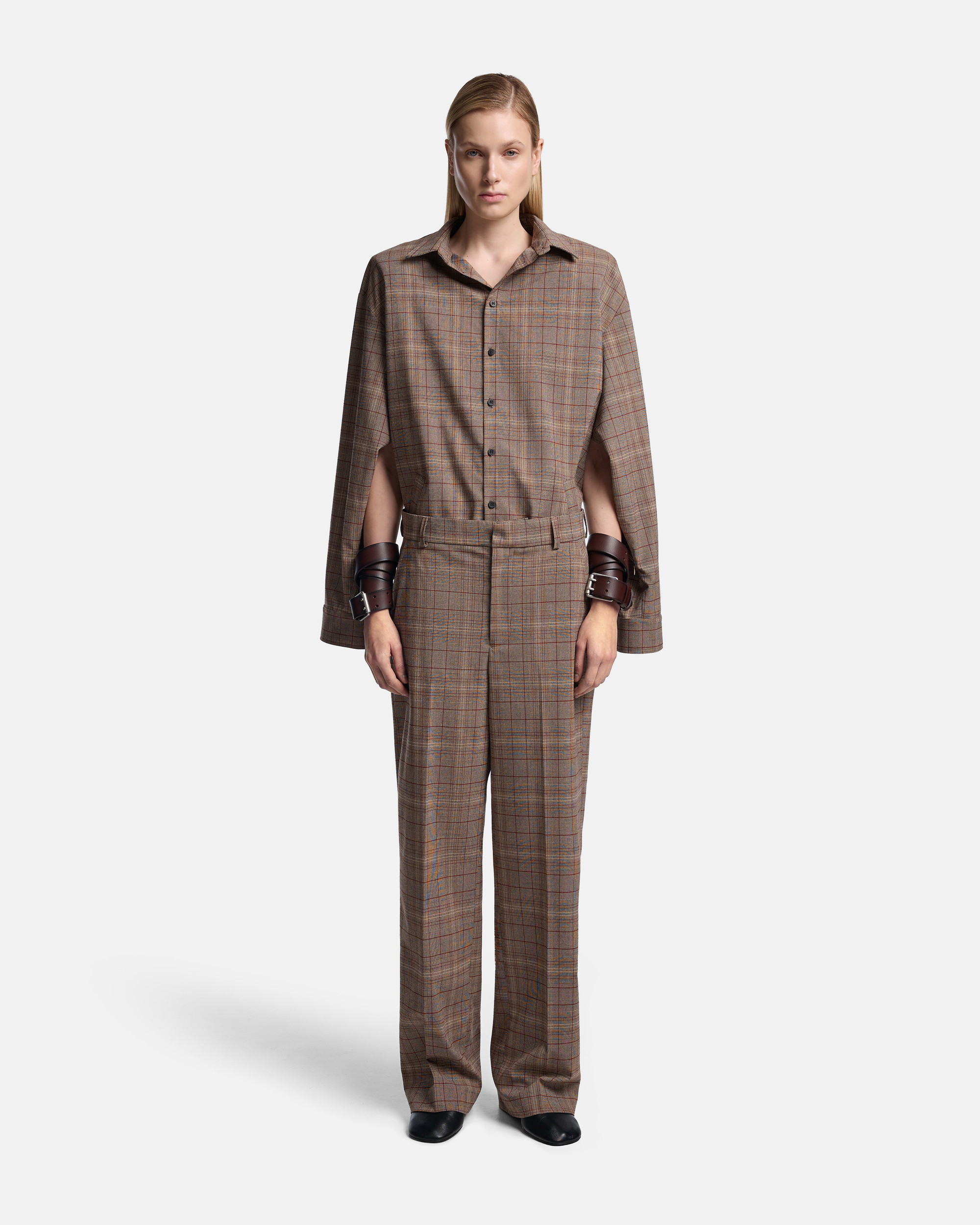 КЛАССИЧЕСКИЕ БРЮКИ В КЛЕТКУ