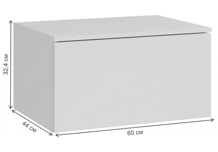 Модульная прихожая Woodville Роут белый, графит 9