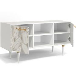 Тумба под ТВ Арт 117см Классик Айс Голд