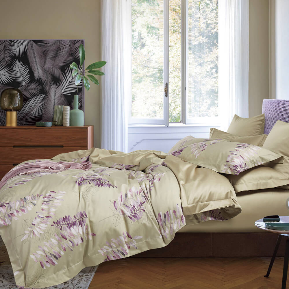 Наволочки 2шт 70х70 Sharmes Sandaria серо-бежевая