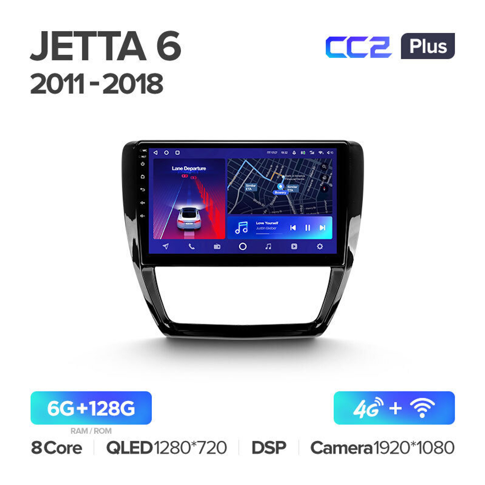 Teyes CC2 Plus 10.2" для Volkswagen Jetta 2011-2018