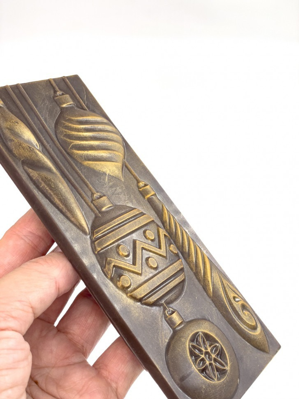 Пластиковая форма для шоколада "Елочные украшения"