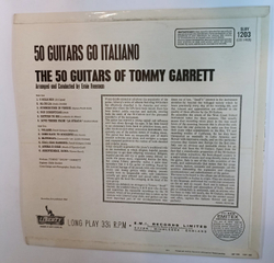 The 50 Guitars Of Tommy Garrett 50 Guitaes Go Italiano (UK 1964)